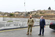 Prezident İlham Əliyev Tərtər rayonunun Talış kəndində Azərbaycan bayrağını ucaldıb (YENİLƏNİB) (FOTO/VİDEO)