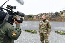Prezident İlham Əliyev Tərtər rayonunun Talış kəndində Azərbaycan bayrağını ucaldıb (YENİLƏNİB) (FOTO/VİDEO)