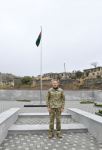 Prezident İlham Əliyev Tərtər rayonunun Talış kəndində Azərbaycan bayrağını ucaldıb (YENİLƏNİB) (FOTO/VİDEO)