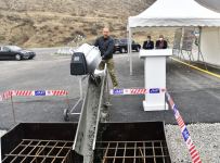Prezident İlham Əliyev Talış-Tapqaraqoyunlu-Qaşaltı-Naftalan avtomobil yolunun təməlini qoyub (YENİLƏNİB) (FOTO/VİDEO)