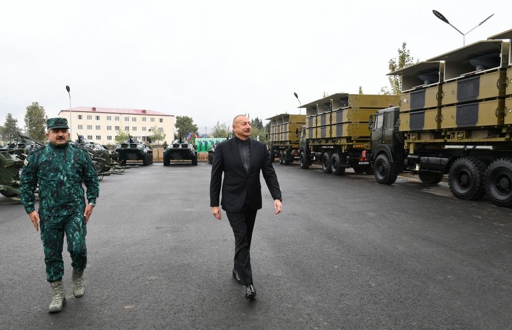 Prezident İlham Əliyev Cəbrayıl rayonunda səfərdə olub (FOTO/VİDEO)