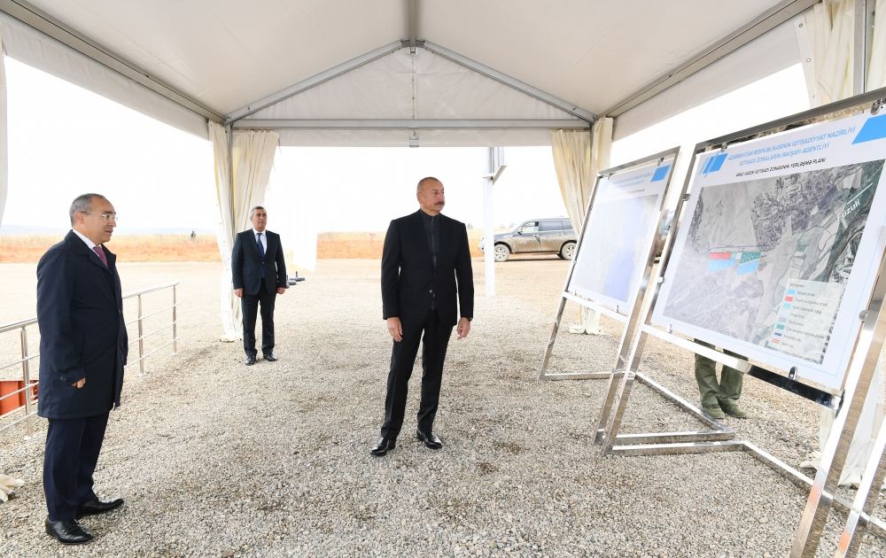 Prezident İlham Əliyev Cəbrayıl rayonunda səfərdə olub (FOTO/VİDEO)
