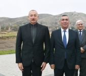 Prezident İlham Əliyev Cəbrayıl ictimaiyyətinin nümayəndələri ilə görüşüb, Memorial Kompleksin və şəhərin bərpasının təməl daşını qoyub (YENİLƏNİB)