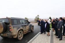 Prezident İlham Əliyev Cəbrayıl ictimaiyyətinin nümayəndələri ilə görüşüb, Memorial Kompleksin və şəhərin bərpasının təməl daşını qoyub (YENİLƏNİB)