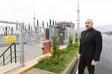 Prezident İlham Əliyev “Cəbrayıl” yarımstansiyasının açılışında iştirak edib (YENİLƏNİB) (FOTO/VİDEO)