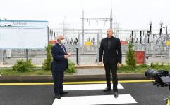 Prezident İlham Əliyev “Cəbrayıl” yarımstansiyasının açılışında iştirak edib (YENİLƏNİB) (FOTO/VİDEO)