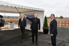 Prezident İlham Əliyev Cəbrayılda orta məktəbin təməlini qoyub (FOTO/VİDEO)