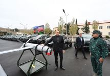 Əlamətdar görüntülər: Prezident İlham Əliyev və “Harop” (FOTO/VİDEO)