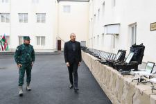 Prezident İlham Əliyev Cəbrayılda Dövlət Sərhəd Xidmətinin hərbi hissə kompleksinin açılışını edib (YENİLƏNİB) (FOTO/VİDEO)