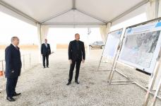 Prezident İlham Əliyev “Araz Vadisi İqtisadi Zonası” Sənaye Parkının təməlini qoyub (YENİLƏNİB) (FOTO/VİDEO)