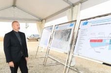 Prezident İlham Əliyev “Araz Vadisi İqtisadi Zonası” Sənaye Parkının təməlini qoyub (YENİLƏNİB) (FOTO/VİDEO)