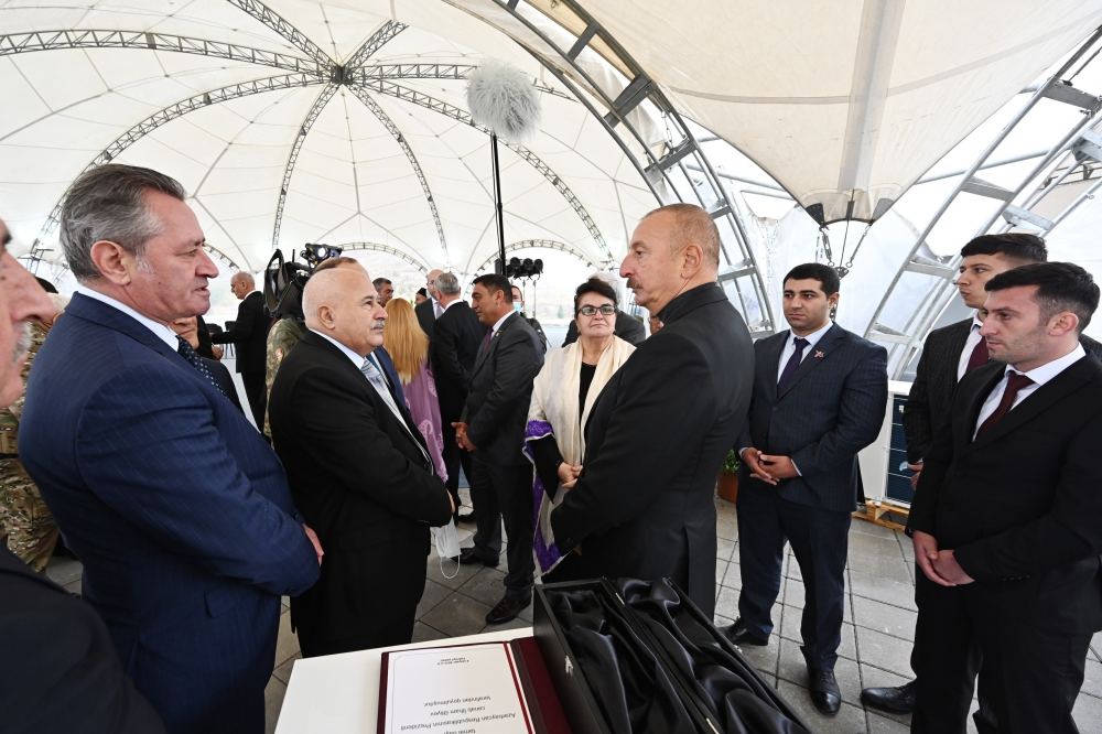 Prezident İlham Əliyevə Cəbrayıl şəhərinin inkişaf planı təqdim edilib (FOTO)