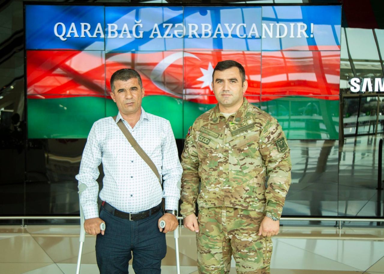 Daha 4 qazi Türkiyəyə müalicəyə göndərildi (FOTO)