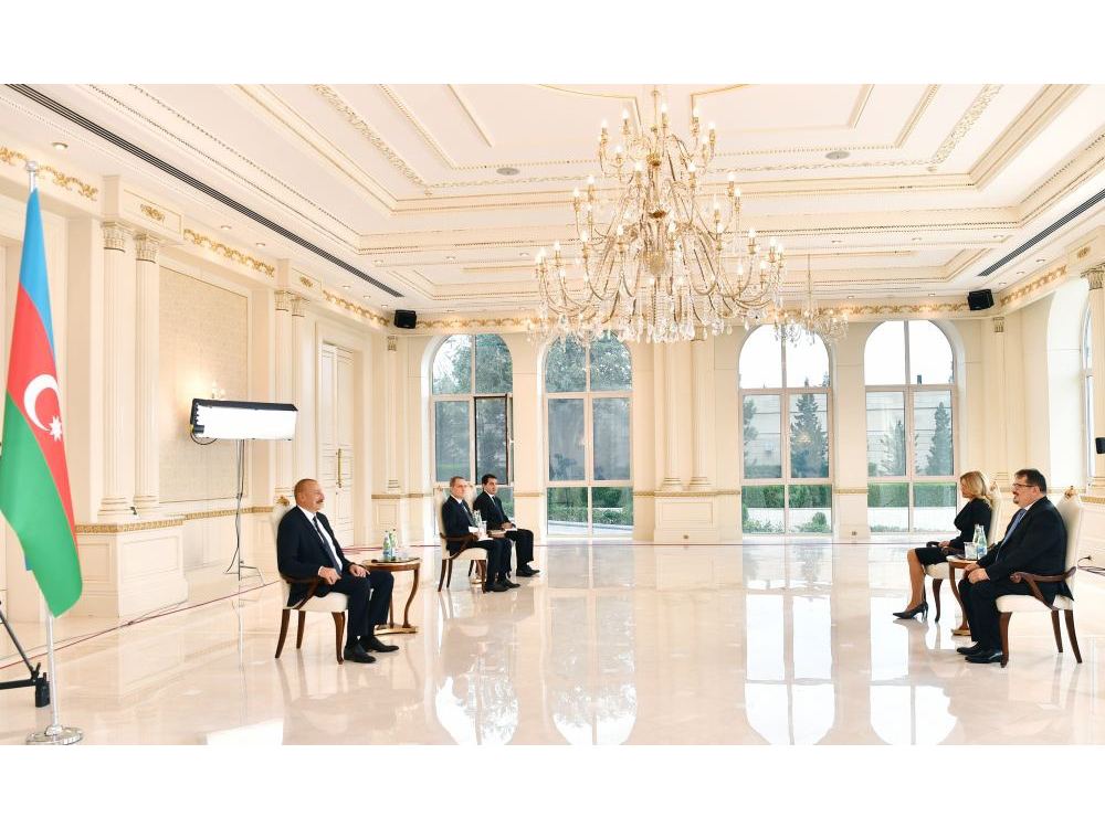 Prezident İlham Əliyev: Biz qaz təchizatımızın coğrafiyasını genişləndirmək üçün Avropa İttifaqı ilə birgə işləməyi planlaşdırırıq