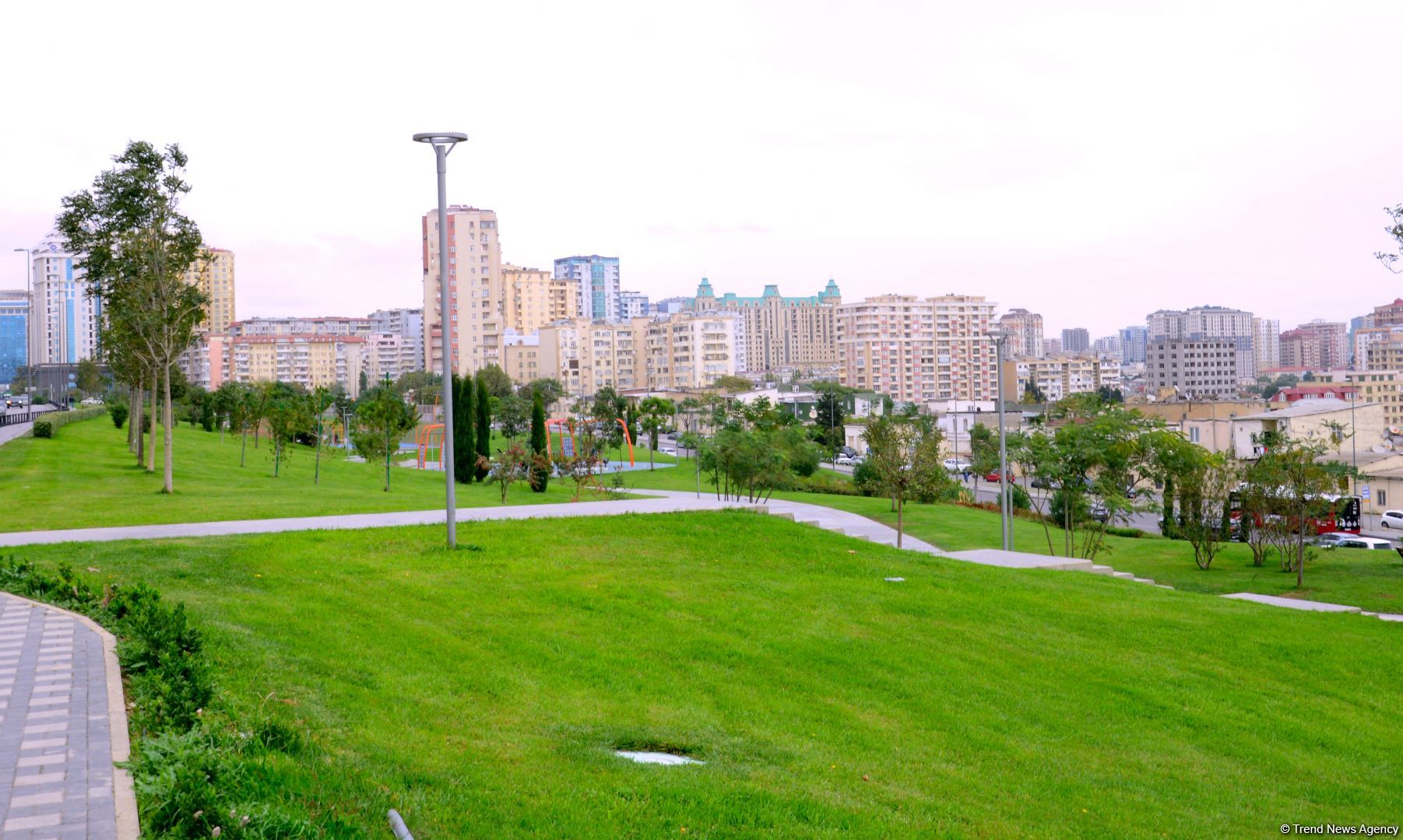 Bakının Mərkəzi Parkı (FOTOSESSİYA)