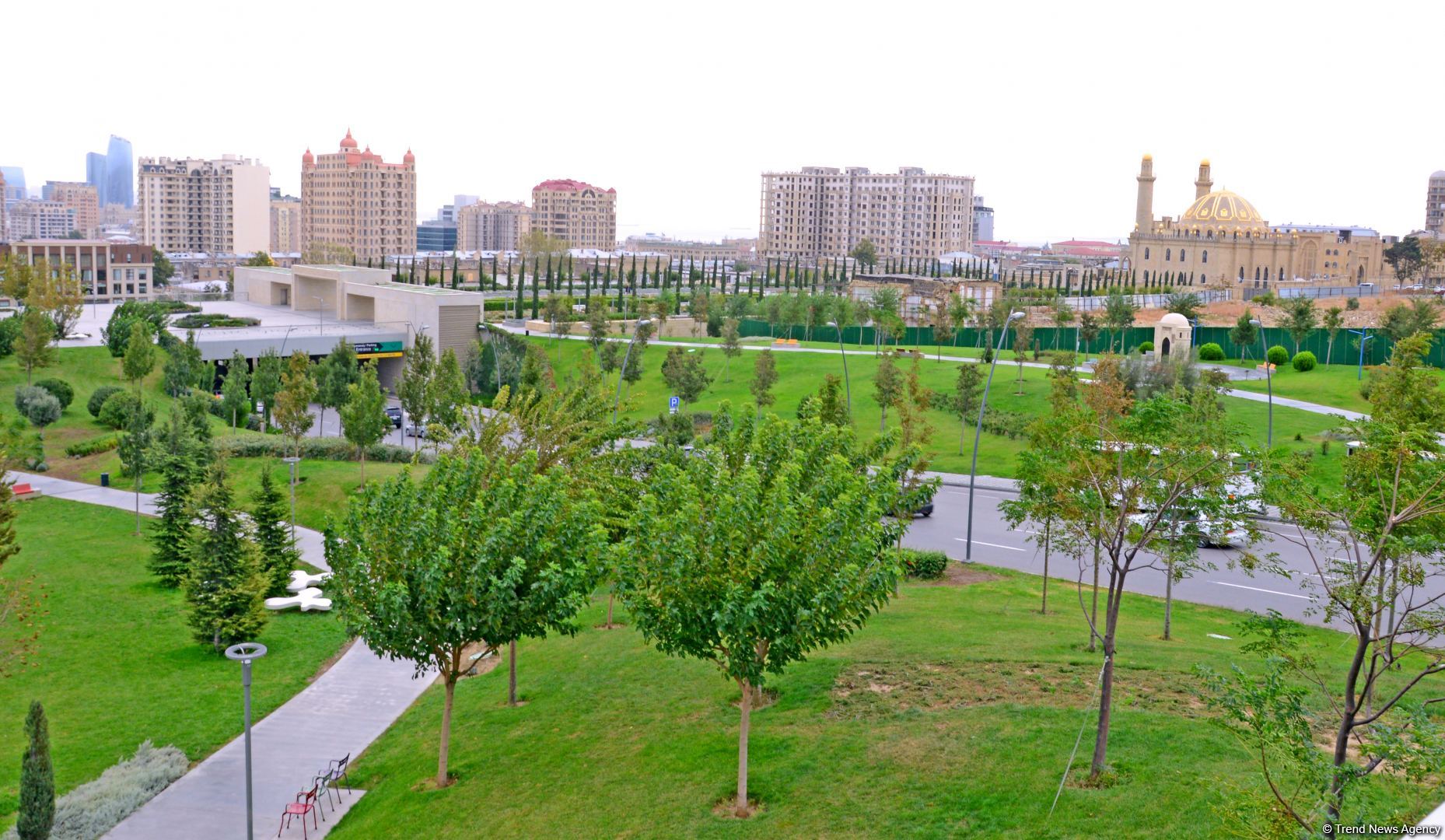 Bakının Mərkəzi Parkı (FOTOSESSİYA)