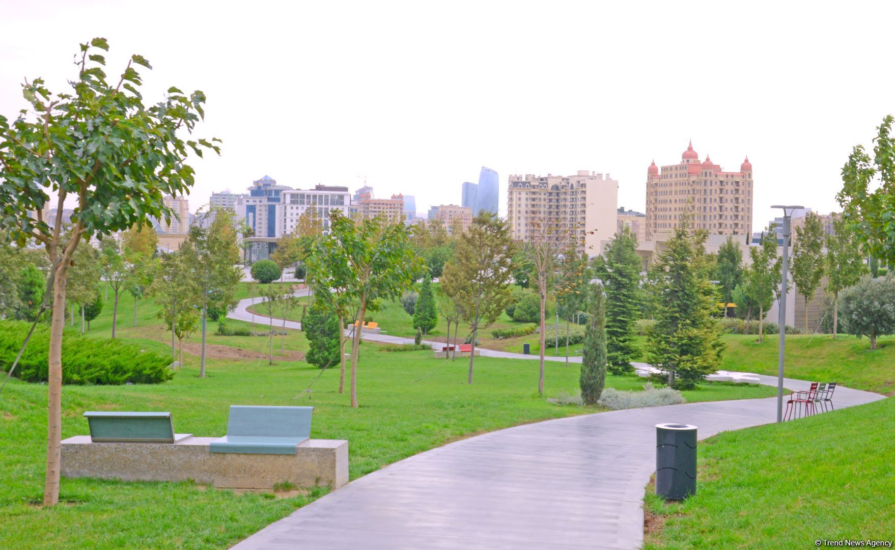 Bakının Mərkəzi Parkı (FOTOSESSİYA)