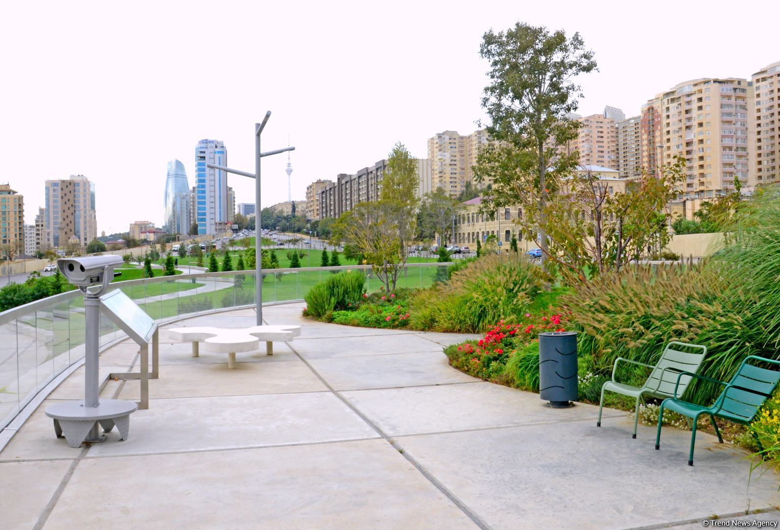 Bakının Mərkəzi Parkı (FOTOSESSİYA)