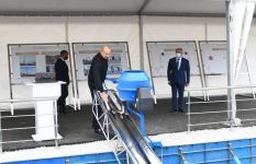 Prezident İlham Əliyev “Hadrut” Qovşaq yarımstansiyasının təməlini qoyub (FOTO/VİDEO) (YENİLƏNİB)