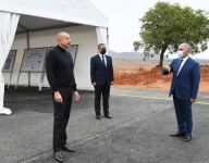 Prezident İlham Əliyev “Hadrut” Qovşaq yarımstansiyasının təməlini qoyub (FOTO/VİDEO) (YENİLƏNİB)