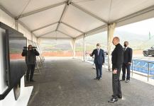 Prezident İlham Əliyev “Hadrut” Qovşaq yarımstansiyasının təməlini qoyub (FOTO/VİDEO) (YENİLƏNİB)