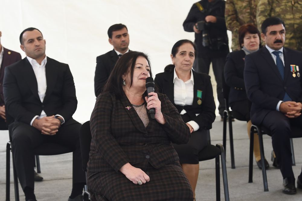 Prezident İlham Əliyev Xocavənd rayon ictimaiyyətinin nümayəndələri ilə görüşüb (FOTO/VİDEO) (YENİLƏNİB)