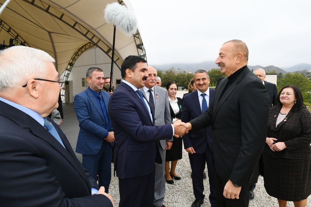 Prezident İlham Əliyev Xocavənd rayon ictimaiyyətinin nümayəndələri ilə görüşüb (FOTO/VİDEO) (YENİLƏNİB)
