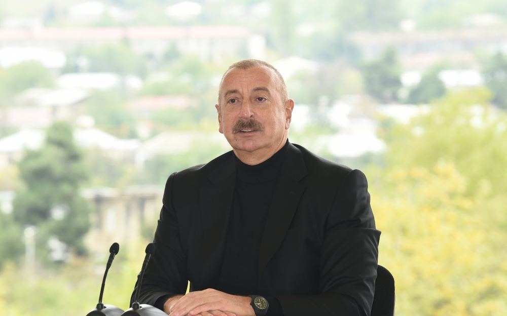 Prezident İlham Əliyev: Azərbaycan xalqı bizə inandı və tam əmin idi ki, biz tarixi Qələbə qazanacağıq və belə də oldu