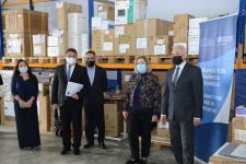 Aİ və ÜST Azərbaycana COVID-19-la mübarizə üçün yardım göndərib (FOTO)