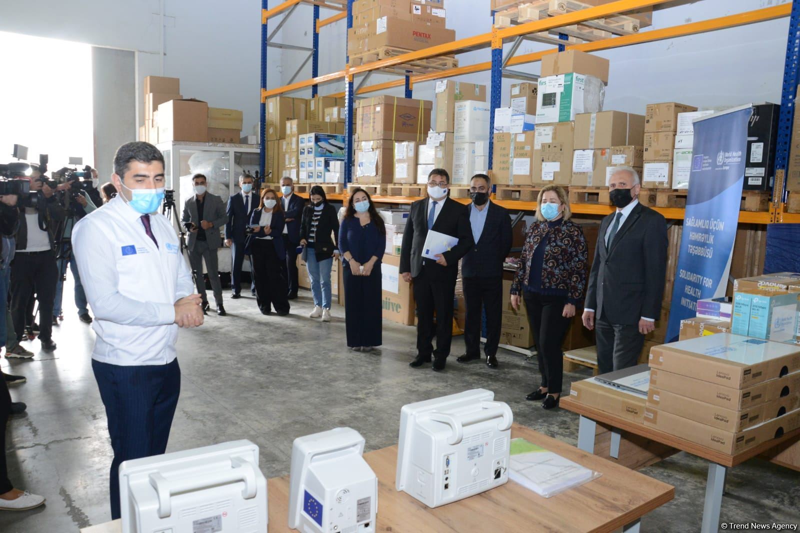 Aİ və ÜST Azərbaycana COVID-19-la mübarizə üçün yardım göndərib (FOTO)