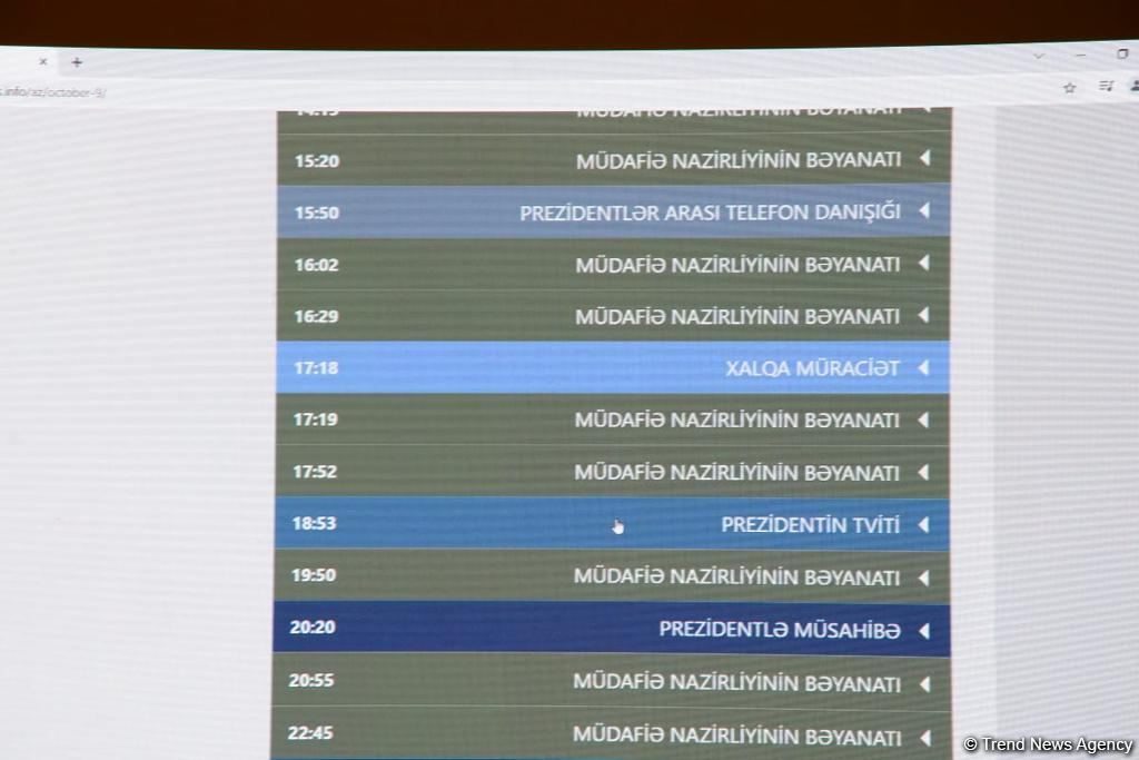 Heydər Əliyev Fondunun dəstəyi ilə yaradılan "www.44days.info" portalının təqdimatı olub (FOTO)