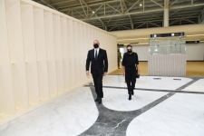 Prezident İlham Əliyev və birinci xanım Mehriban Əliyeva Füzuli Beynəlxalq Hava Limanında yaradılan şəraitlə tanış olublar (YENİLƏNİB) (FOTO)