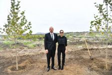 Prezident İlham Əliyev və birinci xanım Mehriban Əliyeva Füzuli rayonunda səfərdə olublar (FOTO/VİDEO)