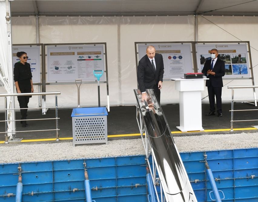Prezident İlham Əliyev və birinci xanım Mehriban Əliyeva Füzuli rayonunda səfərdə olublar (FOTO/VİDEO)