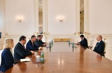 Prezident İlham Əliyev Avropa İttifaqının xüsusi nümayəndəsini qəbul edib (FOTO/VİDEO)