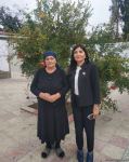 Millət vəkili Sevil Mikayılova Xaçmazda şəhid ailələri ilə görüşüb (FOTO)