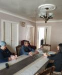 Millət vəkili Sevil Mikayılova Xaçmazda şəhid ailələri ilə görüşüb (FOTO)