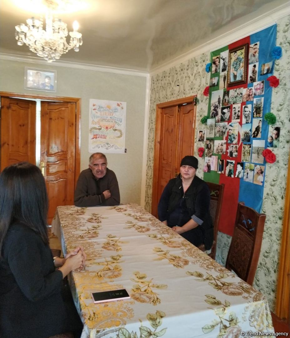 Millət vəkili Sevil Mikayılova Xaçmazda şəhid ailələri ilə görüşüb (FOTO)