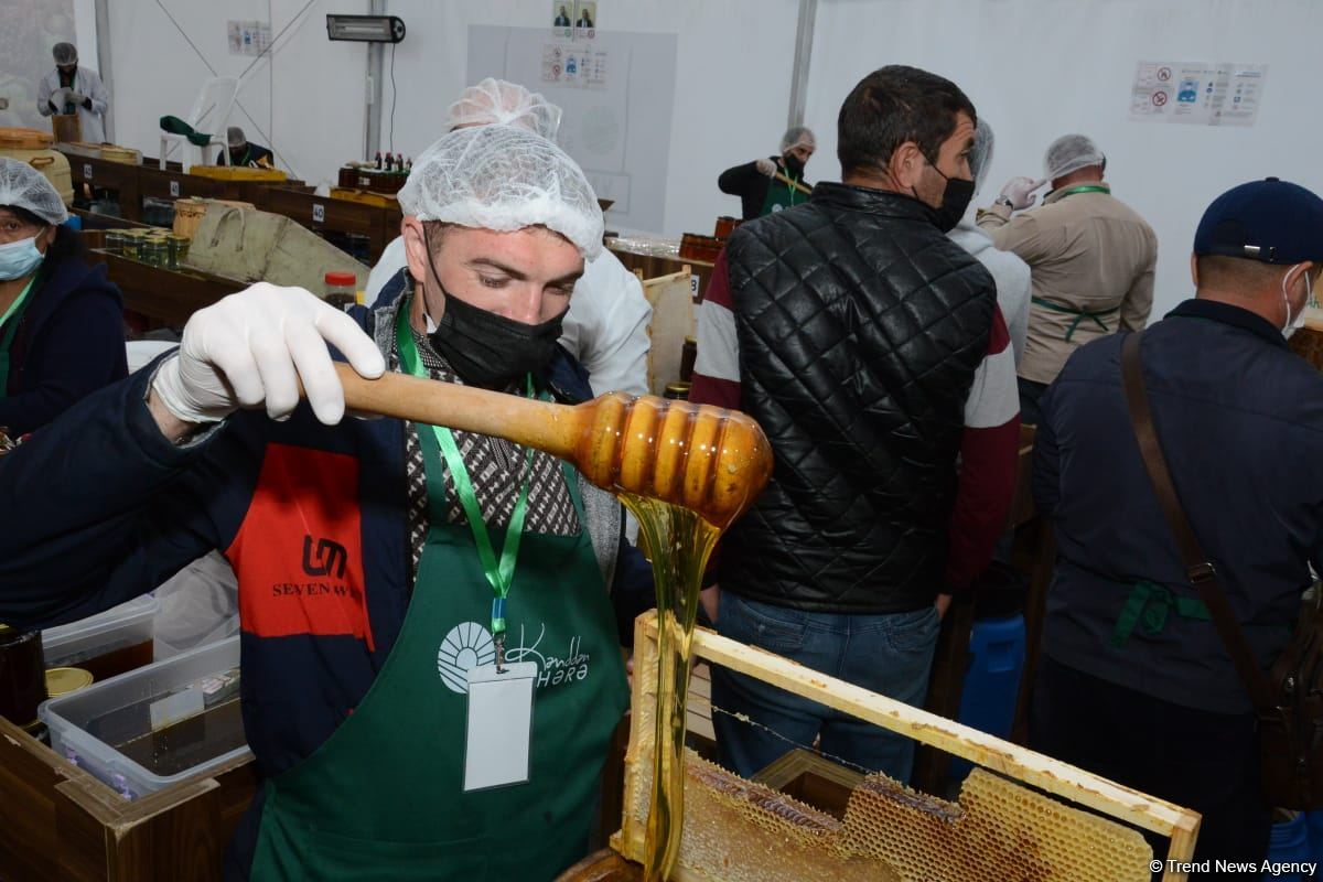 Bakıdakı bal yarmarkası noyabrın 7-dək davam edəcək (FOTO) (ƏLAVƏ OLUNUB)