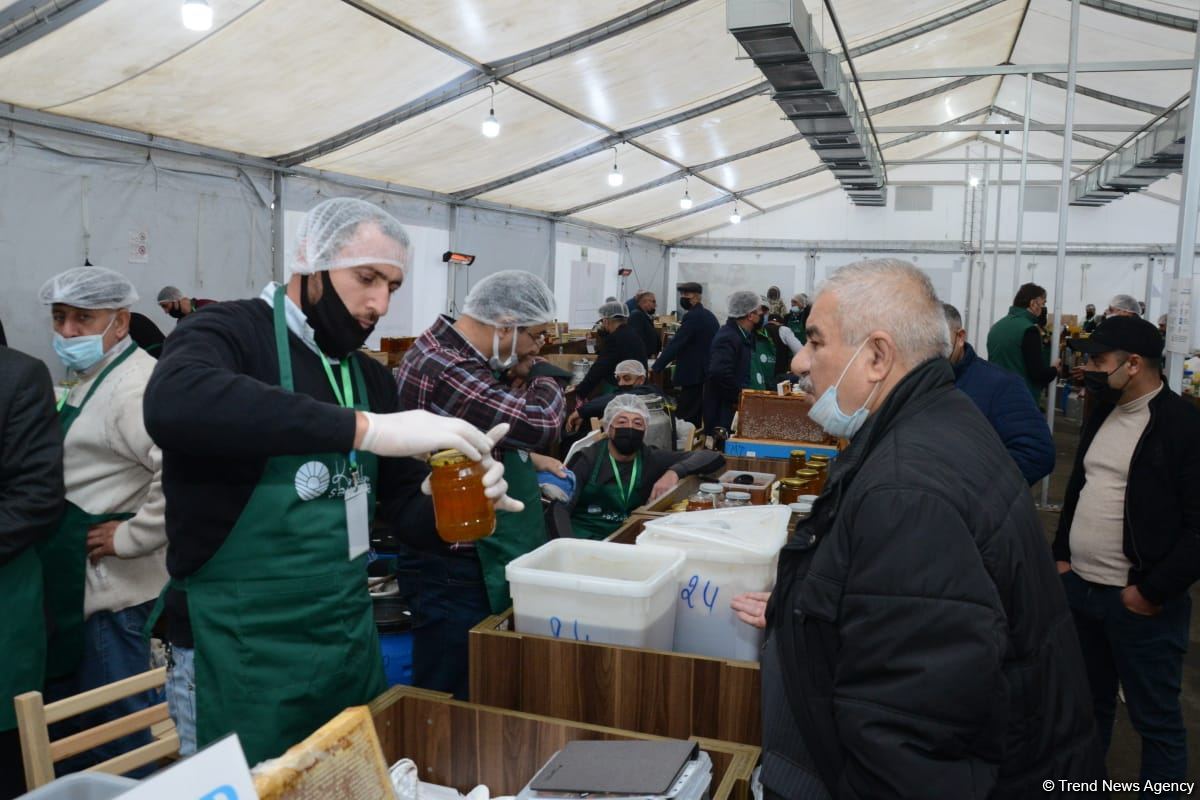 Bakıdakı bal yarmarkası noyabrın 7-dək davam edəcək (FOTO) (ƏLAVƏ OLUNUB)