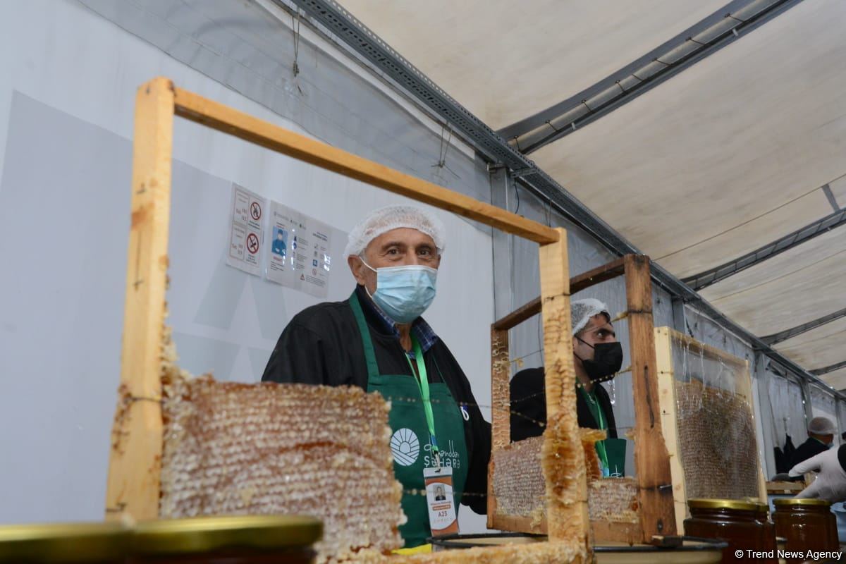 Bakıdakı bal yarmarkası noyabrın 7-dək davam edəcək (FOTO) (ƏLAVƏ OLUNUB)