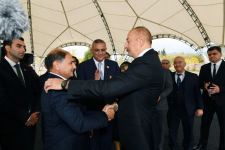 Prezident İlham Əliyev və birinci xanım Mehriban Əliyeva Zəngilan ictimaiyyətinin nümayəndələri ilə görüşüblər (FOTO/VİDEO) (YENİLƏNİB)