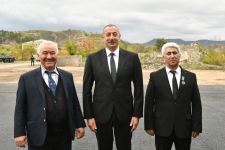 Prezident İlham Əliyev və birinci xanım Mehriban Əliyeva Zəngilan ictimaiyyətinin nümayəndələri ilə görüşüblər (FOTO/VİDEO) (YENİLƏNİB)
