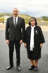 Prezident İlham Əliyev və birinci xanım Mehriban Əliyeva Zəngilan ictimaiyyətinin nümayəndələri ilə görüşüblər (FOTO/VİDEO) (YENİLƏNİB)