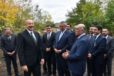 Prezident İlham Əliyev və birinci xanım Mehriban Əliyeva Zəngilan ictimaiyyətinin nümayəndələri ilə görüşüblər (FOTO/VİDEO) (YENİLƏNİB)
