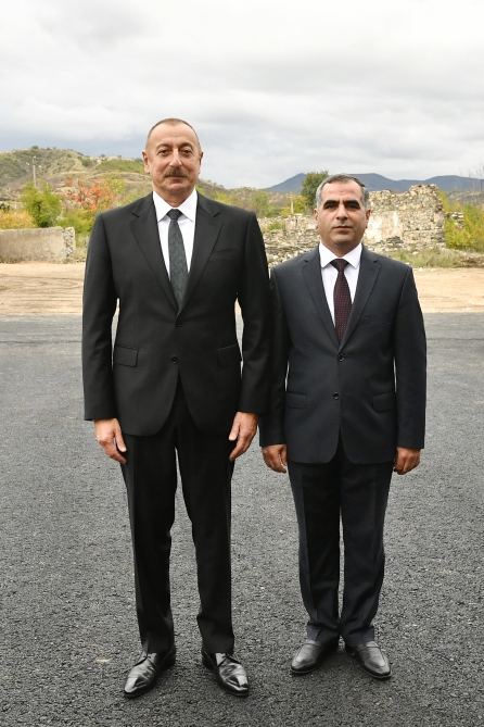 Prezident İlham Əliyev və birinci xanım Mehriban Əliyeva Zəngilan ictimaiyyətinin nümayəndələri ilə görüşüblər (FOTO/VİDEO) (YENİLƏNİB)