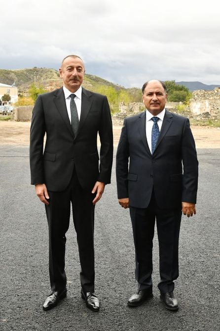 Prezident İlham Əliyev və birinci xanım Mehriban Əliyeva Zəngilan ictimaiyyətinin nümayəndələri ilə görüşüblər (FOTO/VİDEO) (YENİLƏNİB)