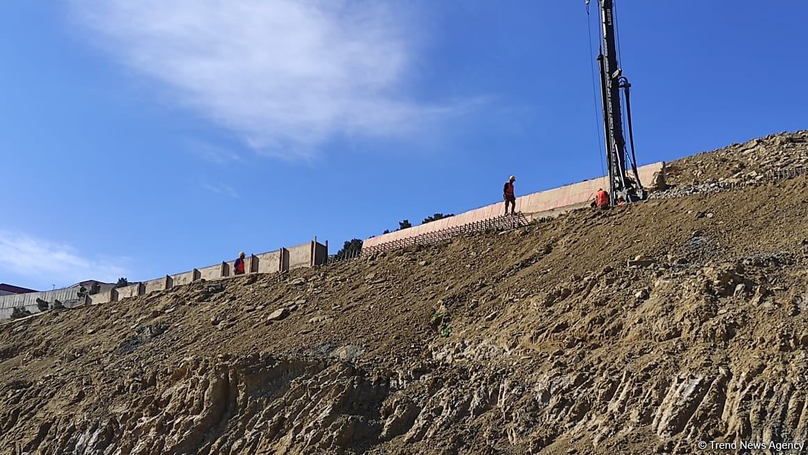 Badamdarda sürüşmənin qarşısını almaq üçün görülən tədbirlər açıqlandı (FOTO)