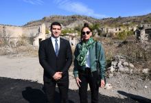 Prezident İlham Əliyev və Birinci xanım Mehriban Əliyeva Qubadlı rayon ictimaiyyətinin nümayəndələri ilə görüşüblər (FOTO/VİDEO) (YENİLƏNİB)