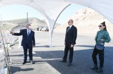 Prezident İlham Əliyev və Birinci xanım Mehriban Əliyeva Qubadlı rayonunda səfərdə olublar (FOTO/VİDEO)